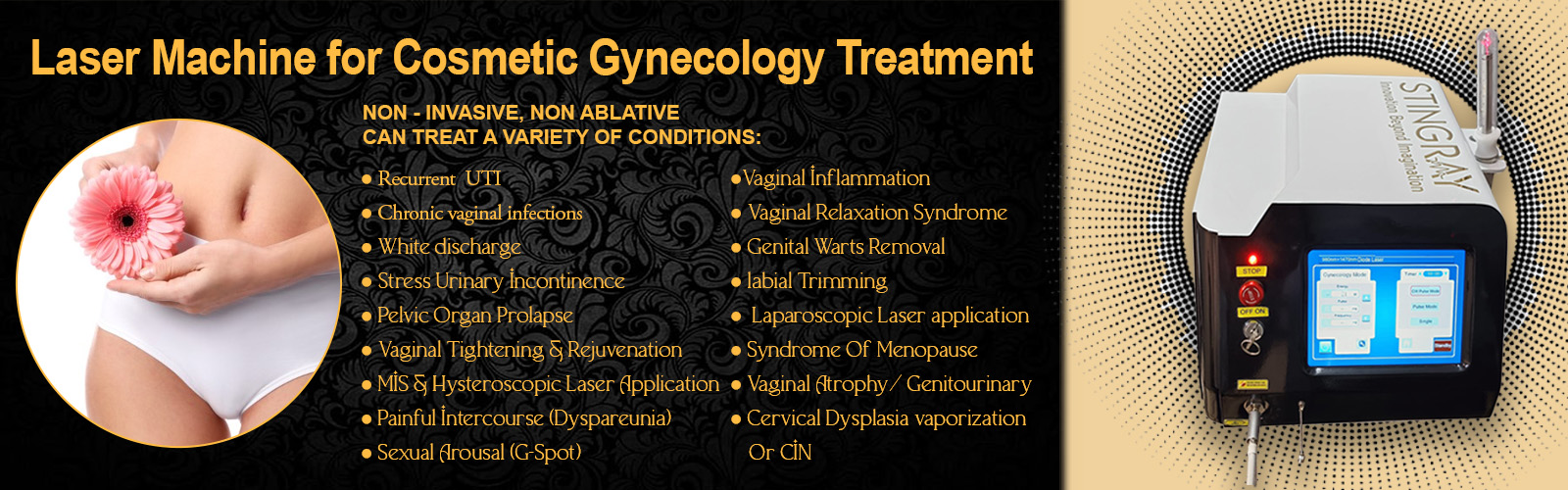 Laser Machine for Cosmetic Gynecology Treatment in Delhi